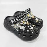  Dép sục Dinas Crush đính đá thời trang hot trend nam nữ xuất khẩu 