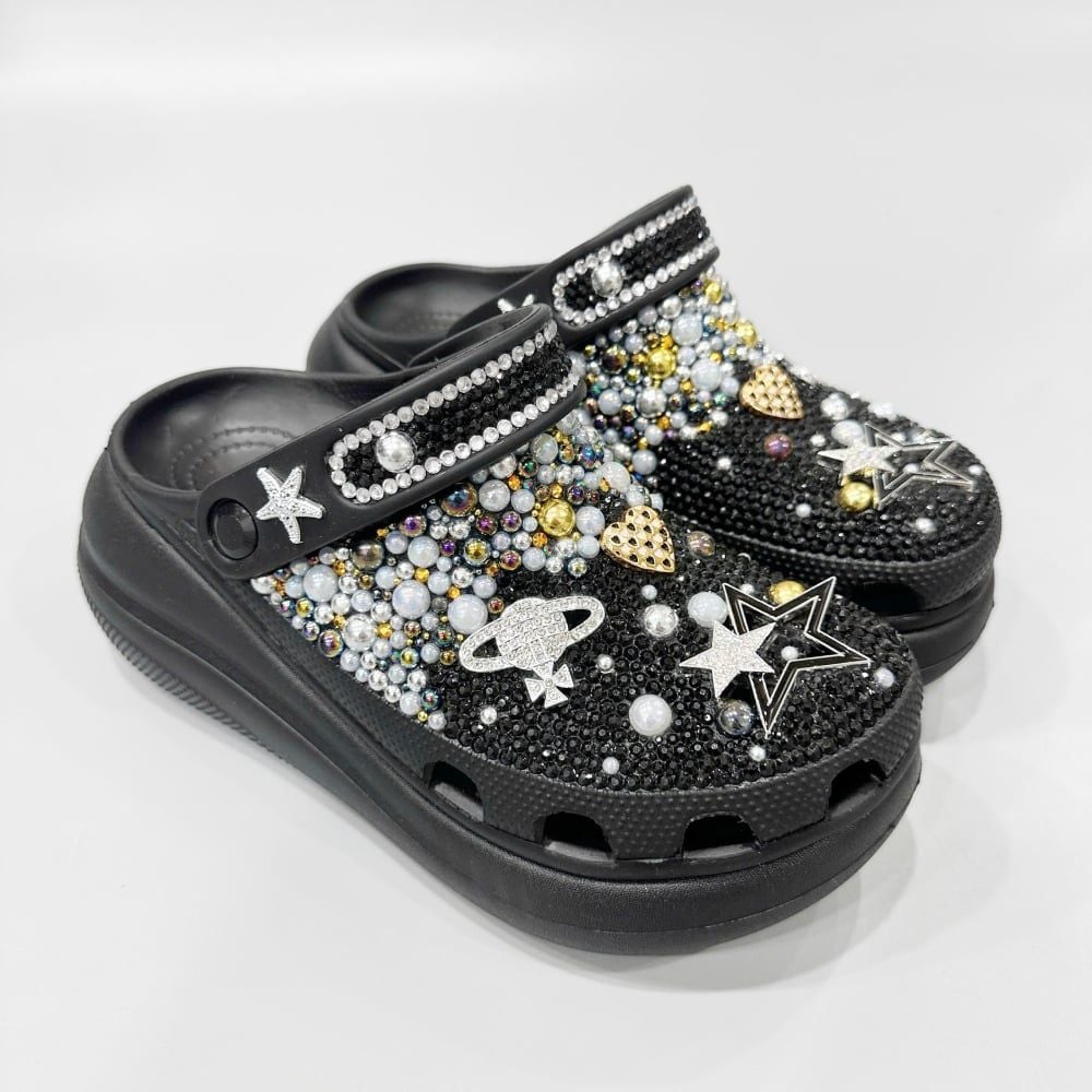  Dép sục Dinas Crush đính đá thời trang hot trend nam nữ xuất khẩu 