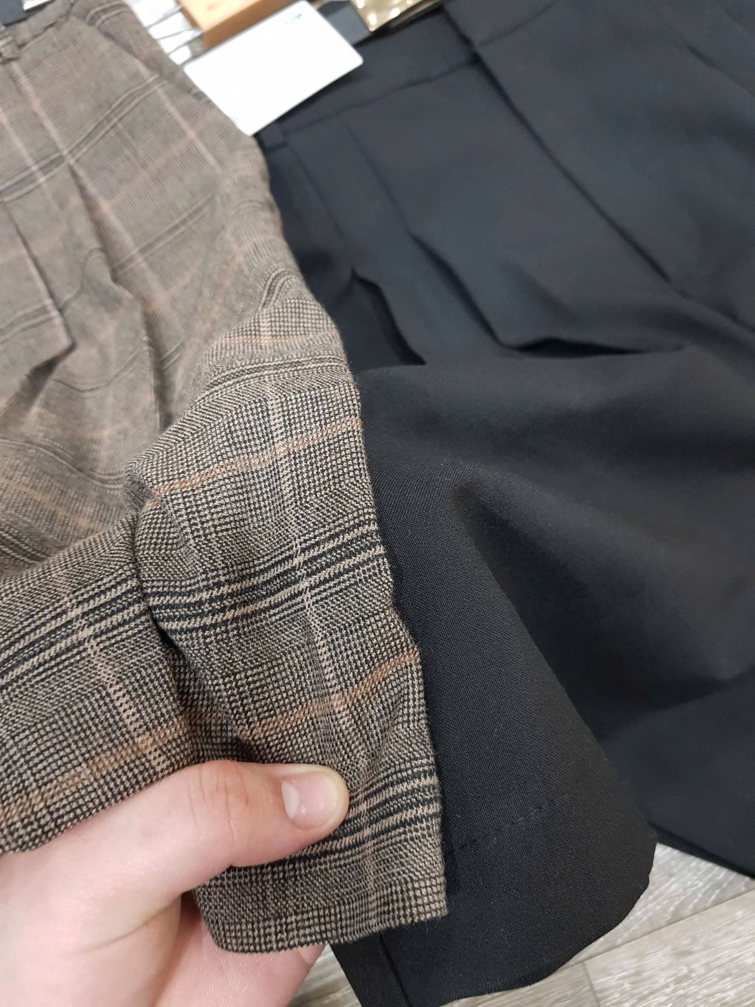  Quần short ngố đen nữ 