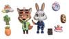  Jibbitz charm 3D đá chủ đề Zootopia 2 