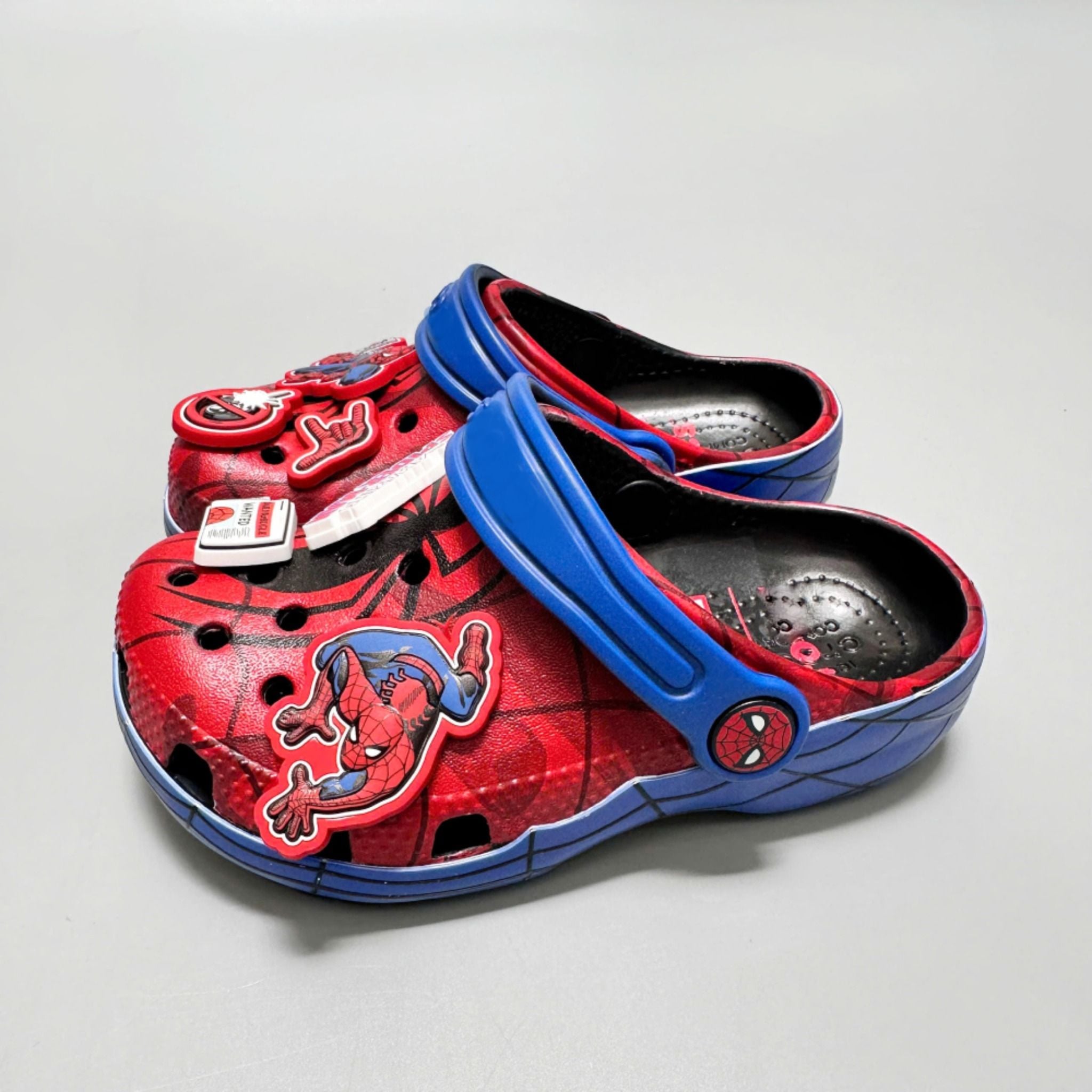  Sục Dinas classic Spiderman Web - Đỏ trẻ em xuất khẩu 
