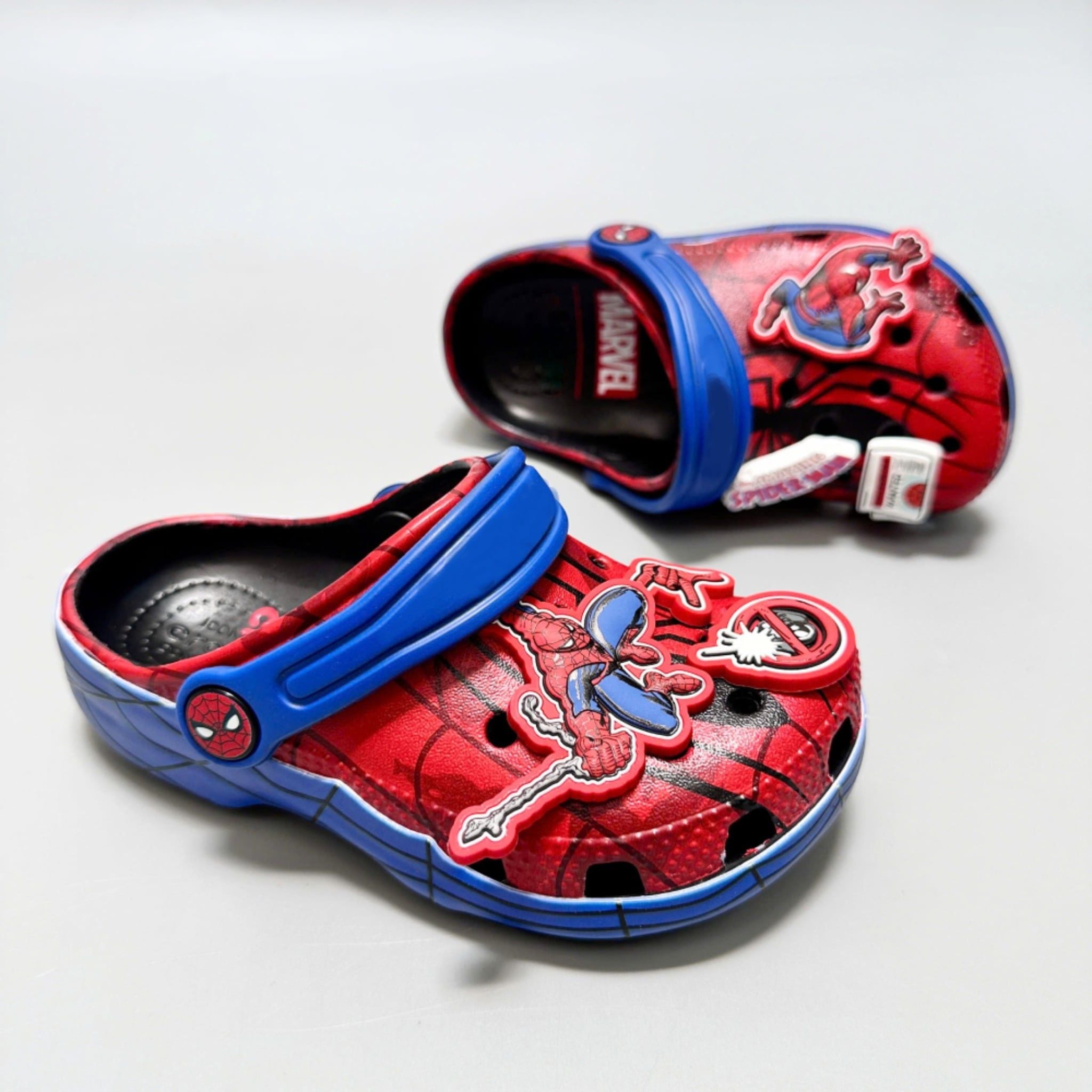  Sục Dinas classic Spiderman Web - Đỏ trẻ em xuất khẩu 