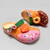  Dép sục Dinas classic Clog Bánh Donut Trang Trí Charm Ngộ Nghĩnh - Siêu Cute 
