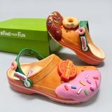  Dép sục Dinas classic Clog Bánh Donut Trang Trí Charm Ngộ Nghĩnh - Siêu Cute 