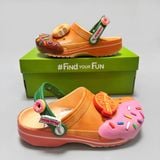  Dép sục Dinas classic Clog Bánh Donut Trang Trí Charm Ngộ Nghĩnh - Siêu Cute 