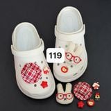  Set jibbitz charms sticker cute nhí nhảnh đa dạng gắn dép sục 