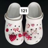  Set jibbitz charms sticker cute nhí nhảnh đa dạng gắn dép sục 