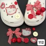  Set jibbitz charms sticker cute nhí nhảnh đa dạng gắn dép sục 