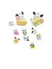 Set jibbitz charms sticker 3D nhựa cứng nhiều chủ đề dễ thương trang trí dép sục