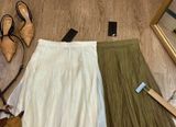  Chân Váy Nữ Midi Xòe Dài Tiểu Thư 