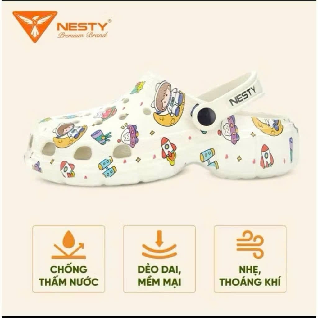  Dép Sục Nam Nữ NESTY Họa Tiết Hình Mini - NE01-6 