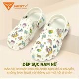  Dép Sục Nam Nữ NESTY Họa Tiết Hình Mini - NE01-6 