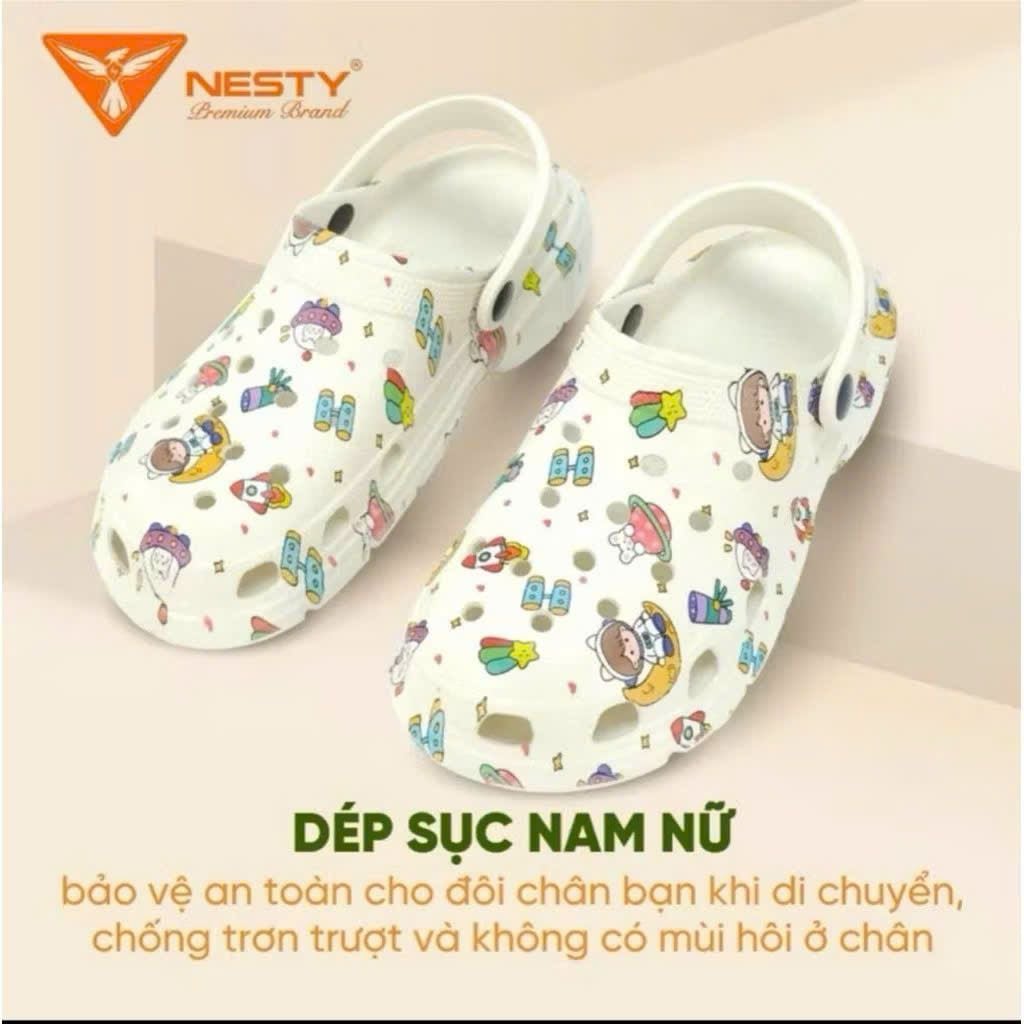  Dép Sục Nam Nữ NESTY Họa Tiết Hình Mini - NE01-6 