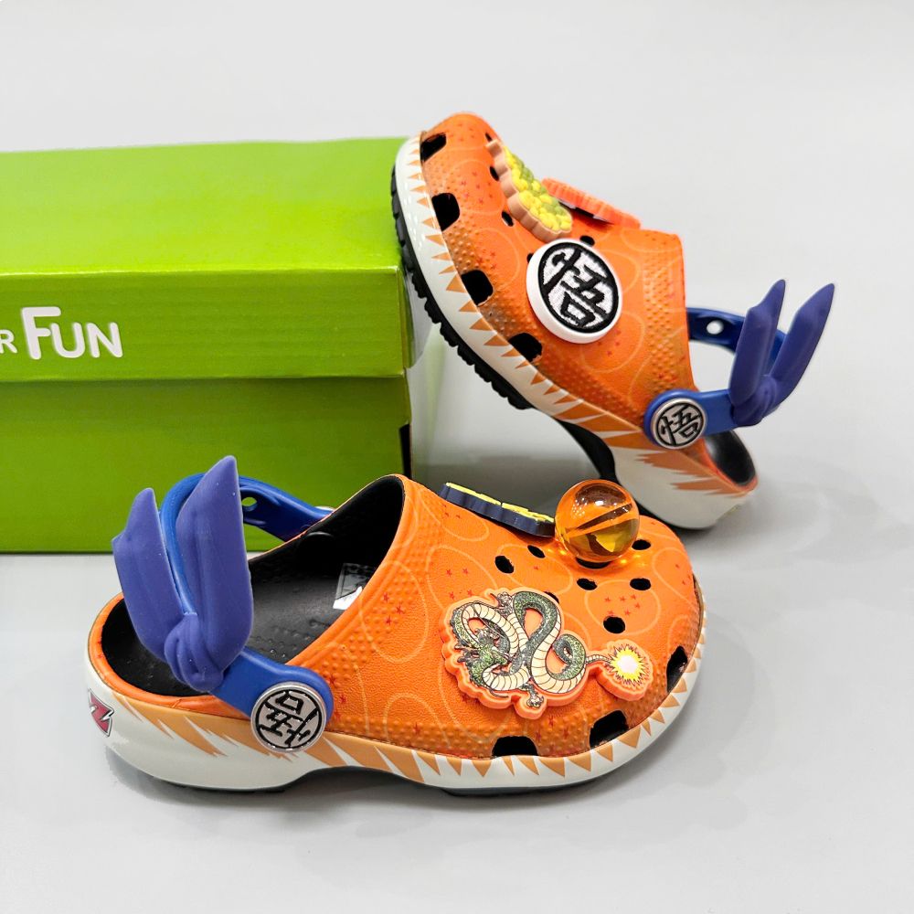  Dép sục Dinas Classic Dragon Ball trẻ em Xuất Khẩu 