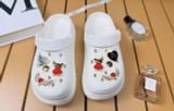  Set Jibbitz charms dây xích giả kim gắn trang trí dép Dinas 