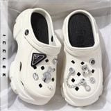  Set Jibbitz charms dây xích giả kim gắn trang trí dép Dinas 