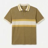  Áo polo dinas tổ ong mịn nam 