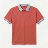  Áo polo dinas tổ ong mịn nam 