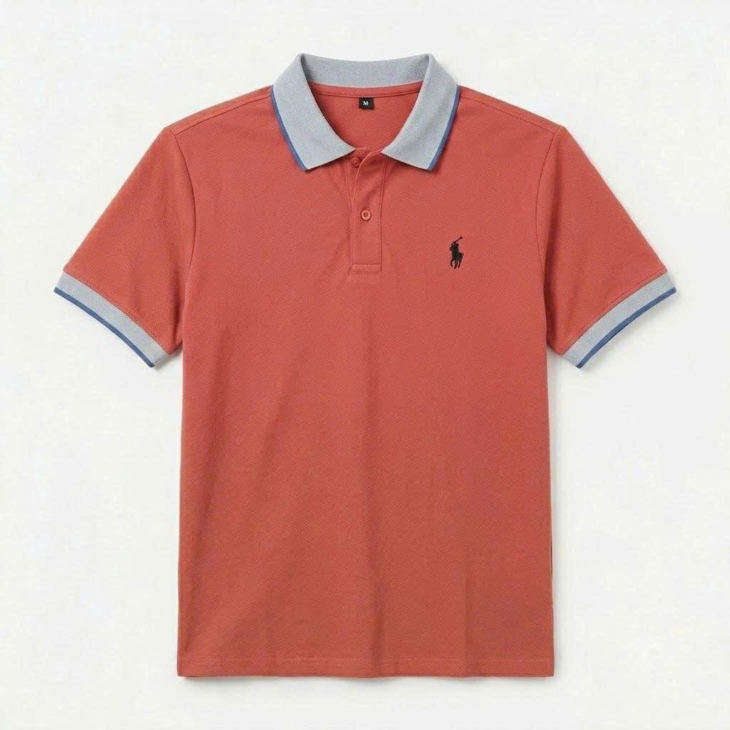  Áo polo dinas tổ ong mịn nam 