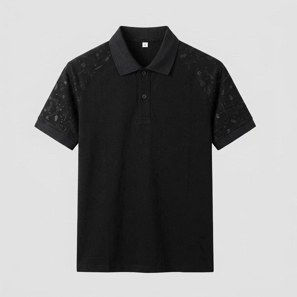  Áo polo dinas cotton ryon nam cổ bẻ 