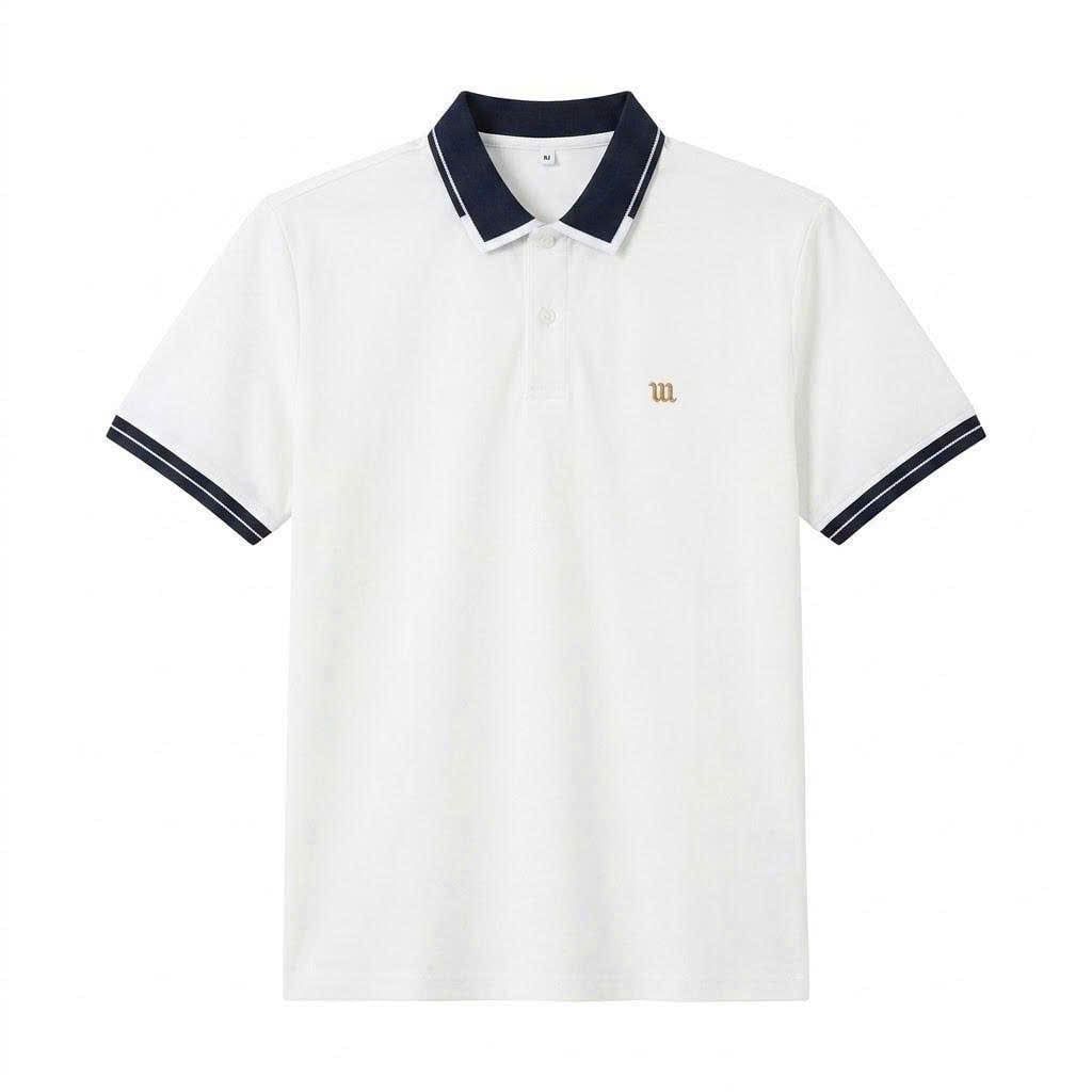  Áo polo dinas cotton ryon nam cổ bẻ 