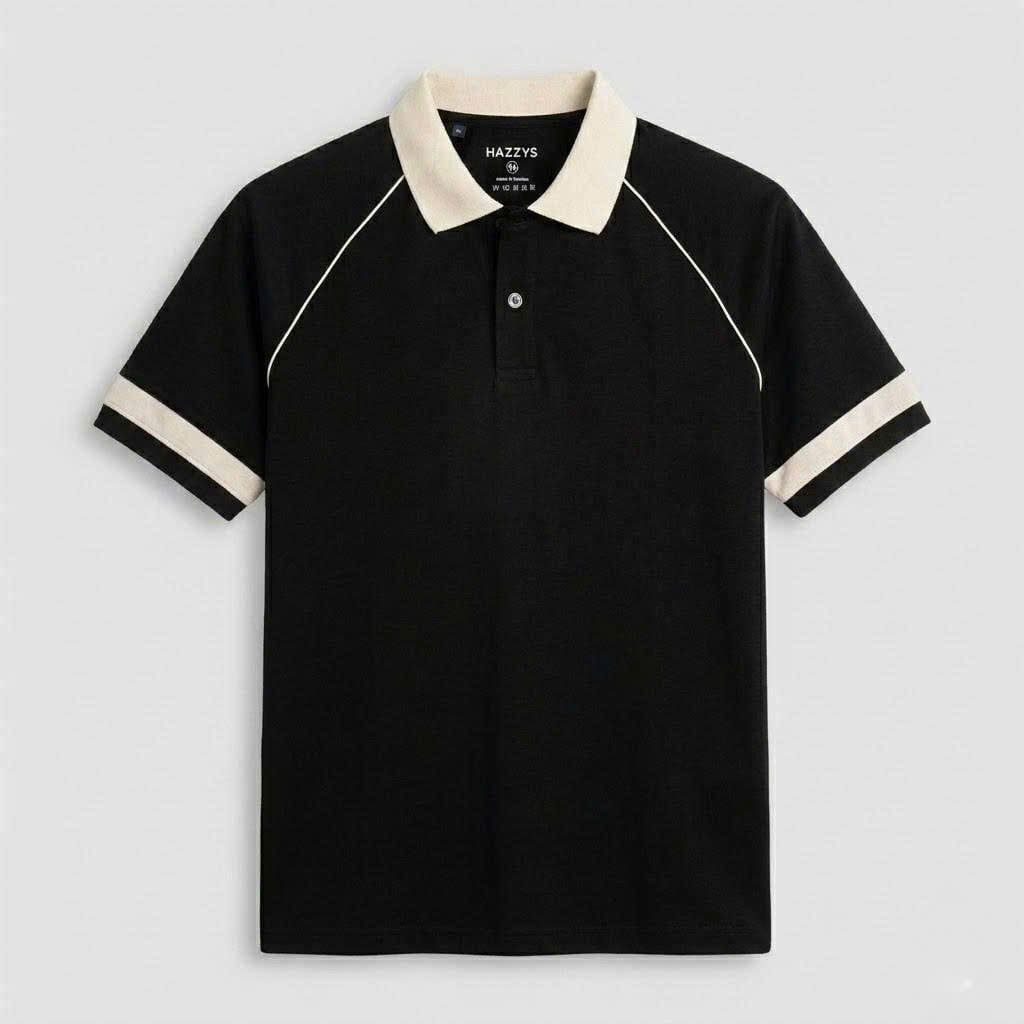  Áo polo dinas cotton ryon nam cổ bẻ 