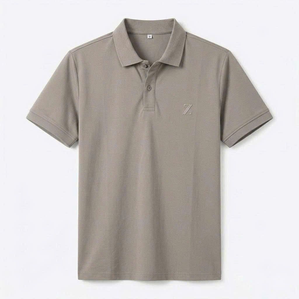  Áo polo dinas cotton ryon nam cổ bẻ 