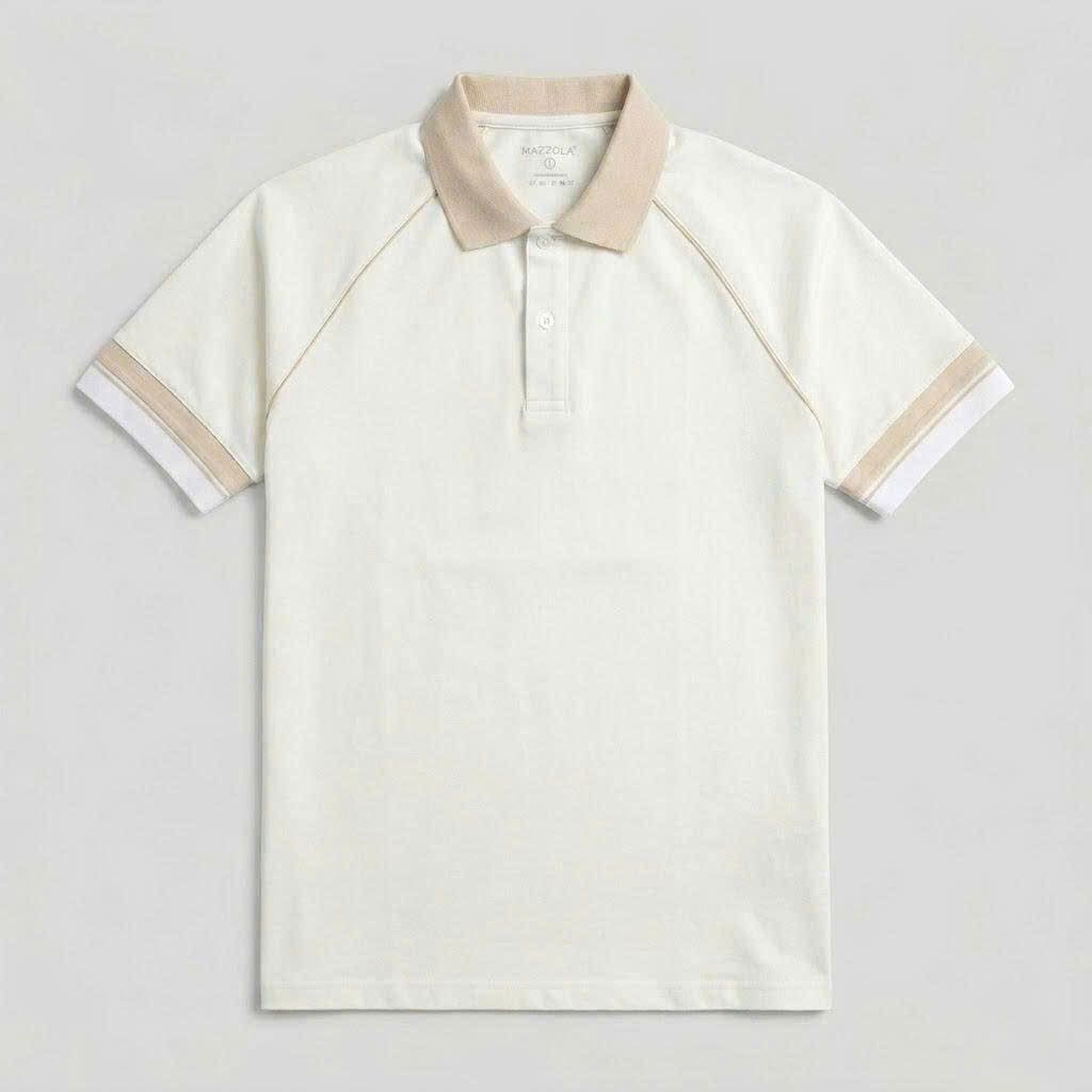  Áo polo dinas cotton ryon nam cổ bẻ 