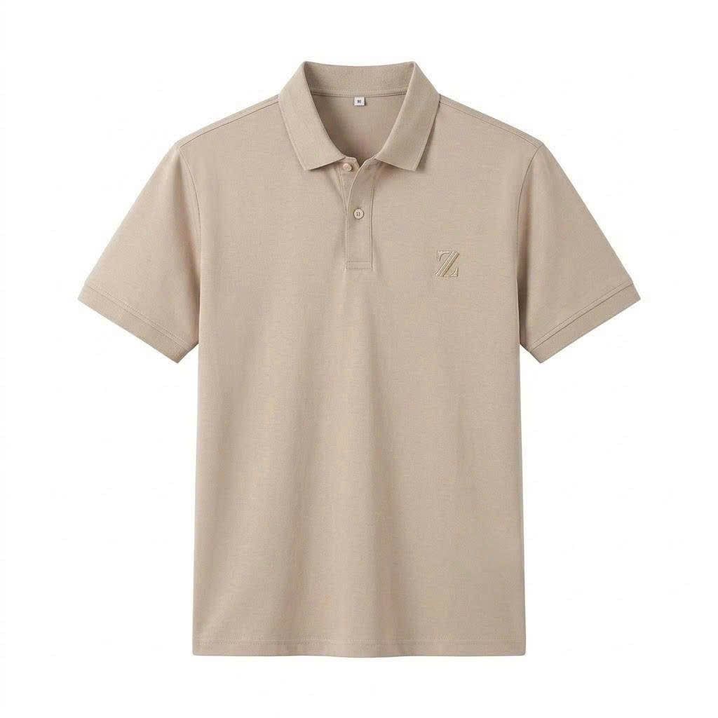  Áo polo dinas cotton ryon nam cổ bẻ 