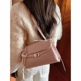  Túi xách nữ chio da mịn khóa kim loại 