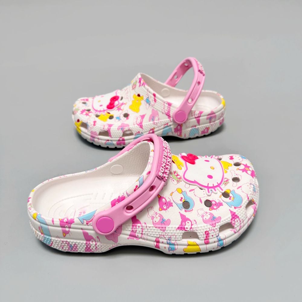  Dép sục Dinas Classic Hello Kitty & Friends Pastel Nữ Xuất Khẩu 
