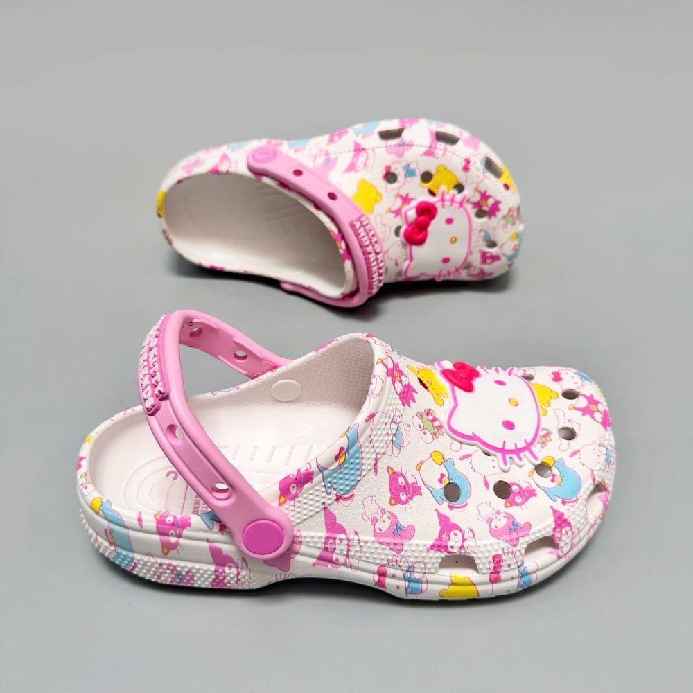  Dép sục Dinas Classic Hello Kitty & Friends Pastel Nữ Xuất Khẩu 