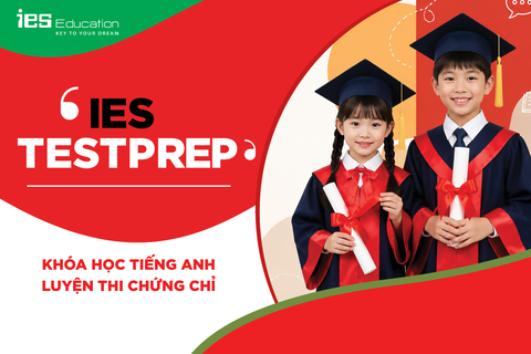 KHÓA HỌC TIẾNG ANH LUYỆN THI CHỨNG CHỈ - IES TESTPREP