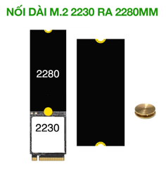 Thanh Nối Dài Ổ Cứng SSD M2 2230 Sang 2280