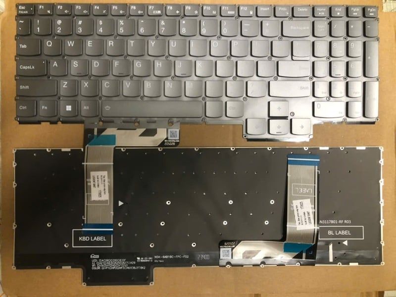 KEY LENOVO 15ARH7 LED TRẮNG ZIN - BH 06 THÁNG