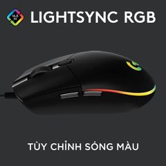 Chuột Có Dây Logitech G203 Đen (2ND)