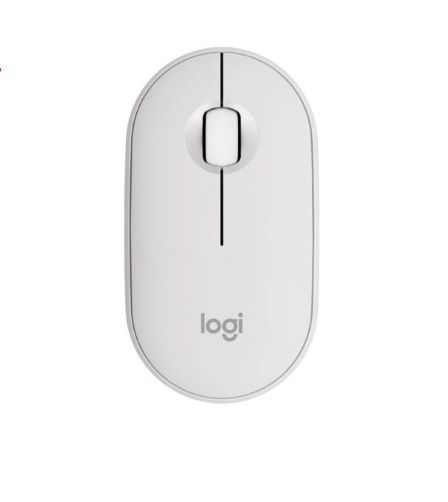 Chuột Không Dây Logitech Pebble M350 Trắng-Bh12th