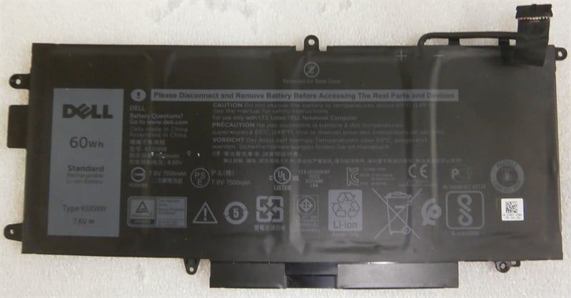 PIN DELL K5XWW 4CELL ZIN - BH 06 THÁNG