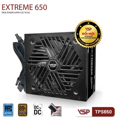 Nguồn VSP Extreme TPS650 650W - Bh 24 tháng