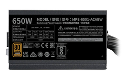Nguồn Cooler Master MWE 650W Bronze V3 - Bh 24 tháng