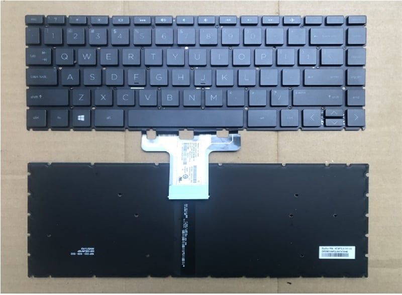 KEYBOARD HP 14-DA ĐEN LED ZIN - BH 06 THÁNG