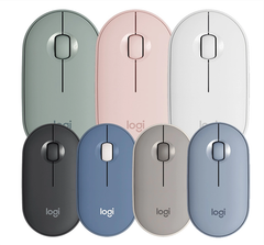 Chuột Không Dây Logitech Pebble M350 Trắng-Bh12th