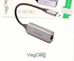 Cáp chuyển Type C Ra Lan VegGieg V-K309