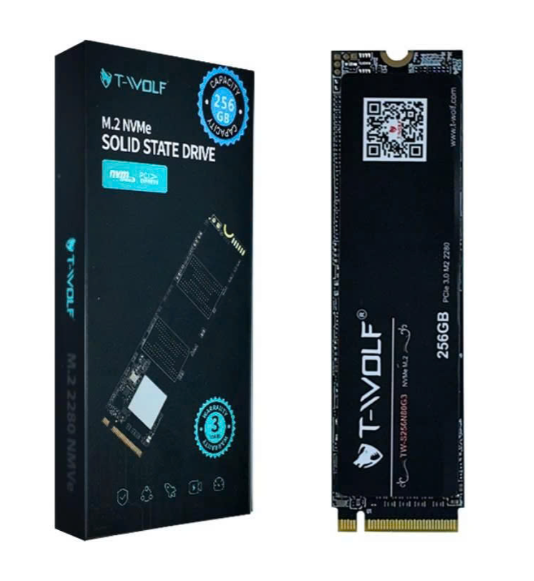 SSD NVMe T-WOLF 256GB - Bh 36 tháng