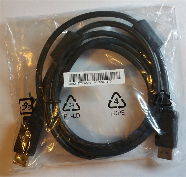 Cable DisplayPort 1.5m - Bh 01 tháng