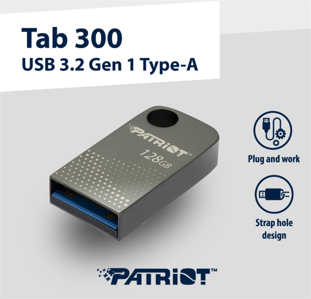 USB Patriot TAB 300 128GB - Bh 36 tháng