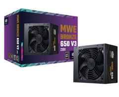 Nguồn Cooler Master MWE 650W Bronze V3 - Bh 24 tháng