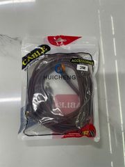 Dây loa 1 đầu 3.5mm ra 2 đầu AV (Bông sen đực) dài 3m