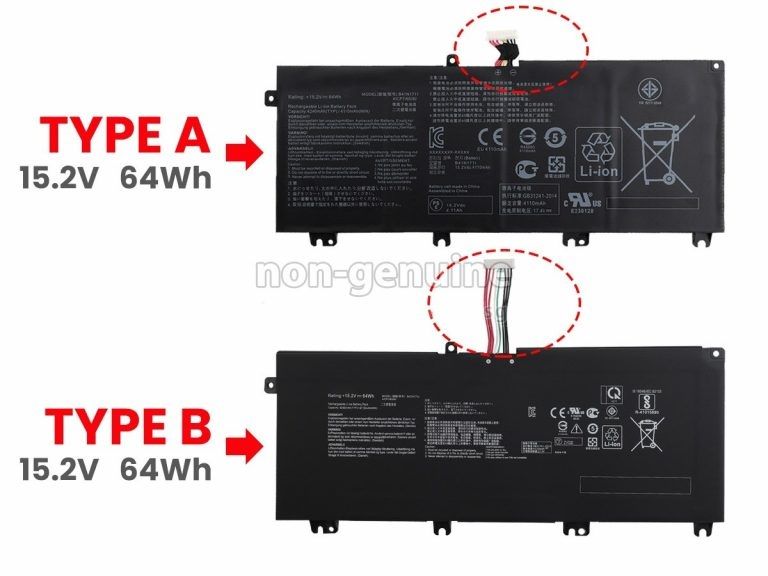 PIN ASUS B41N1711 4CELL ZIN - BH 06 THÁNG