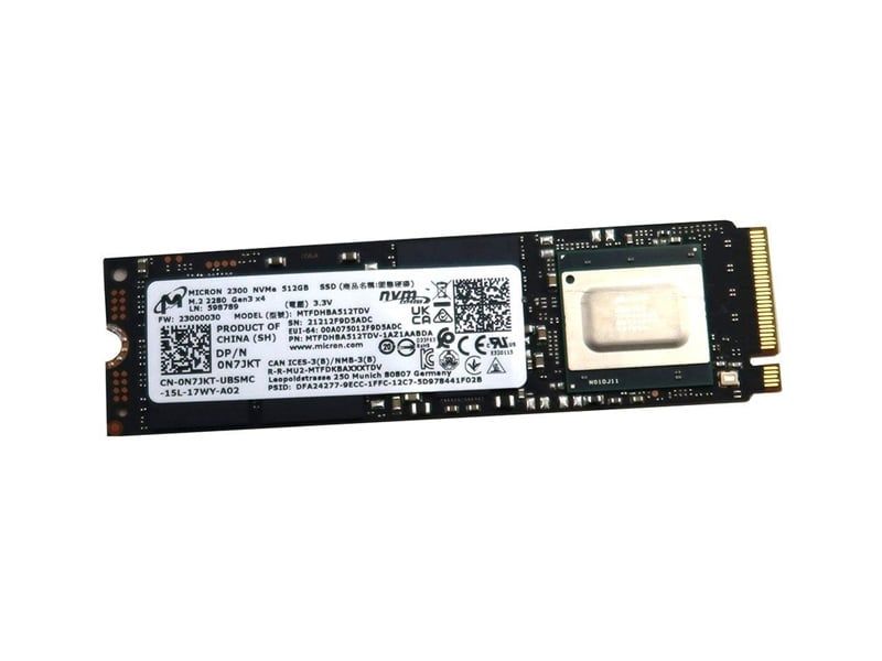 SSD Micron 2210 NVMe 512Gb tm